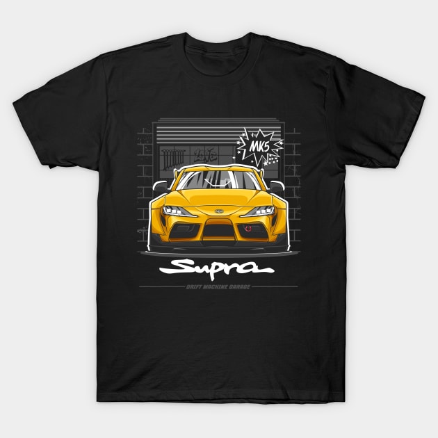 Supra MK5 Garage of Culture T-Shirt by Aiqkids Design